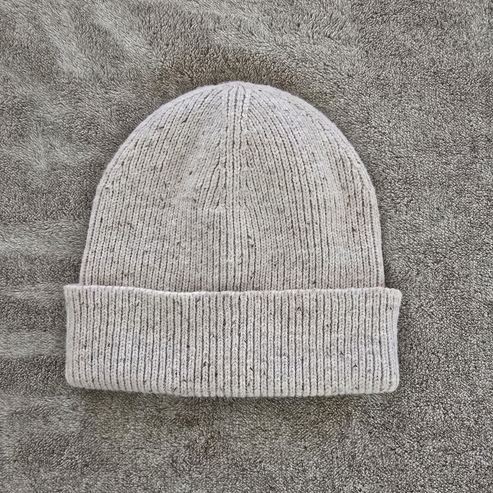 Athleta Cream Knit Beanie